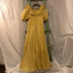 The Great. Sunrise Buttercup Dress Sz 0